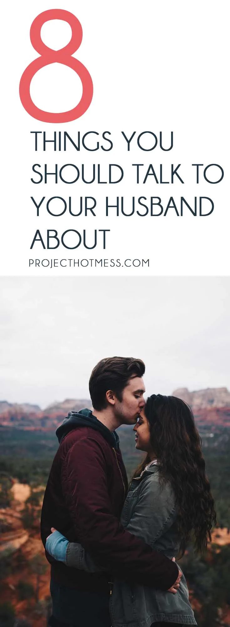 Sometimes it can be difficult to talk to your husband, especially if communication isn't your strong point. But these 8 things you should definitely cover. How many of them do you talk to your husband about? 