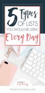 Everyone knows about the humble to do list, but do you use lists in other ways? These are the types of lists you should be using every day to help focus, be more productive and feel more organised.