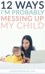 Parenting is hard. I literally stay awake at night thinking I'm probably messing up my child. What some say is right others say is wrong. It's a tough job! There's probably a million ways to mess up a child, these are the ones I stress about.