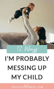 Parenting is hard. I literally stay awake at night thinking I'm probably messing up my child. What some say is right others say is wrong. It's a tough job! There's probably a million ways to mess up a child, these are the ones I stress about.