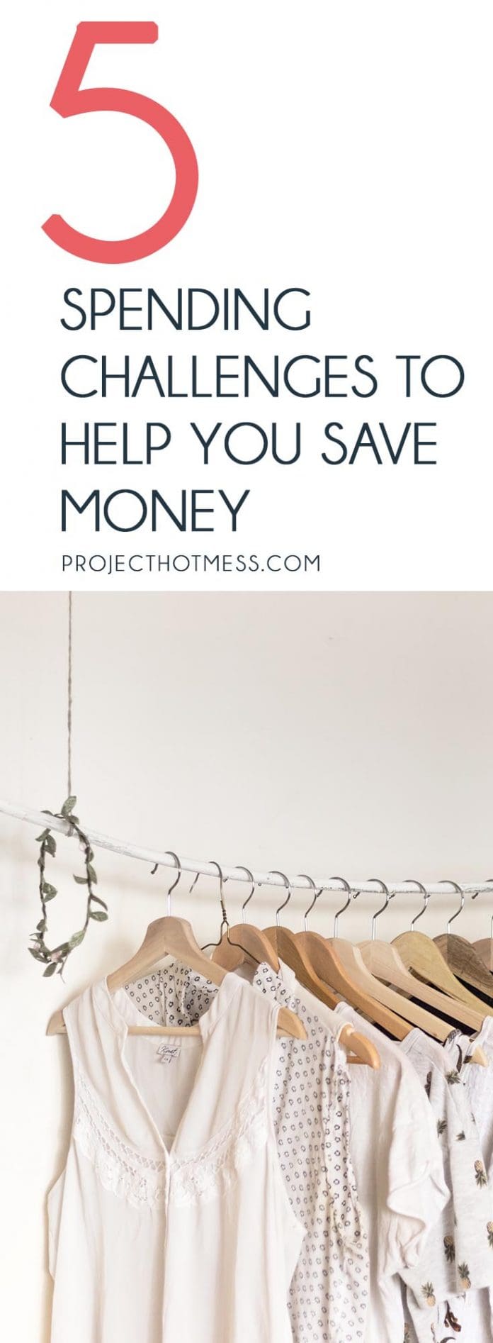 Spending Problem Help 5 Spending Challenges That Can Help You Save Money - Project Hot Mess