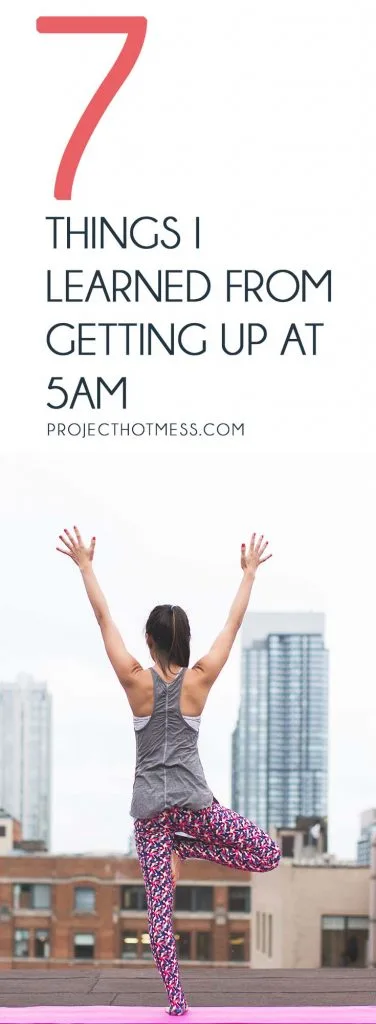Have you ever considered how getting up early could change the way you manage your day? Here's what I learned from getting up at 5am (and it was amazing!).