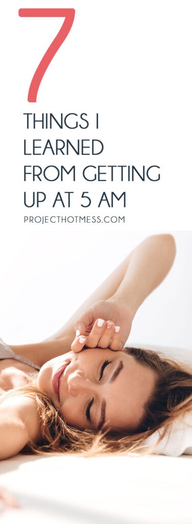 Have you ever considered how getting up early could change the way you manage your day? Here's what I learned from getting up at 5am (and it was amazing!). Could getting up early be the answer for you to be more productive?