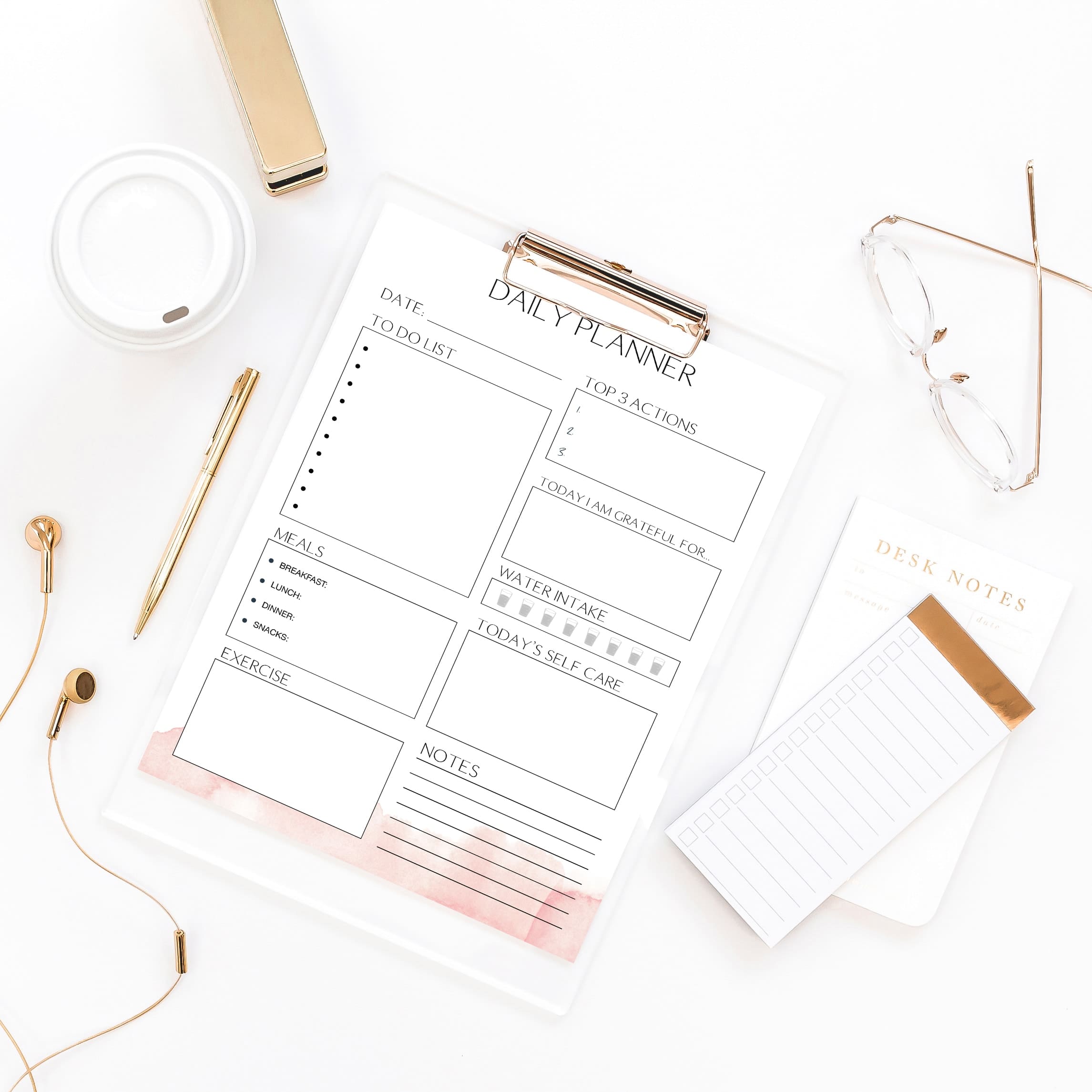 Daily Planner Mockup Project Hot Mess
