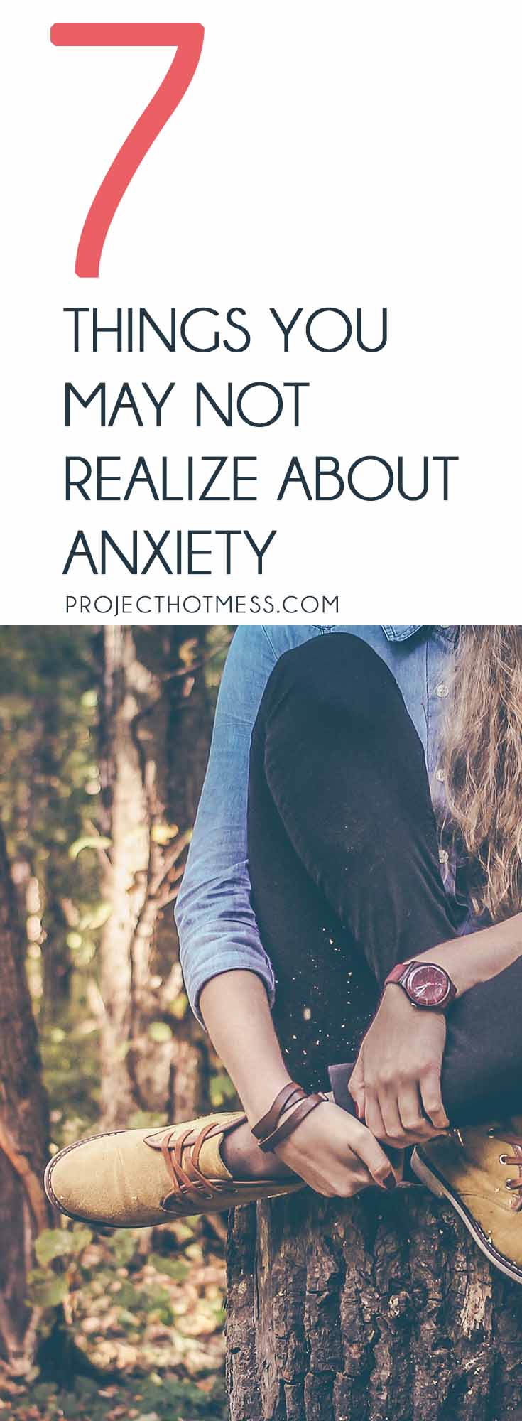Do you know what anxiety looks like? Or maybe you've been told 'just get over it'. It's not that simple. Here's 7 things you may not realize about anxiety. These 'hidden' mental illnesses that can be incredibly debilitating to our lifestyles and to our health.