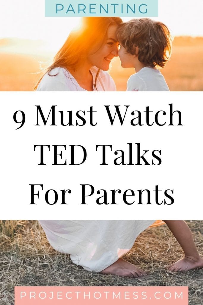 These TED Talks for parents will challenge the way you think about parenting and will make you a better parent for it. Inspiring talks for all parents. We all want to be a better parent, but sometimes it feels like we are getting lost in motherhood. These TED Talks make you feel like you're not alone in the mommy guilt, and will inspire you and remind you that you are an amazing mom.
