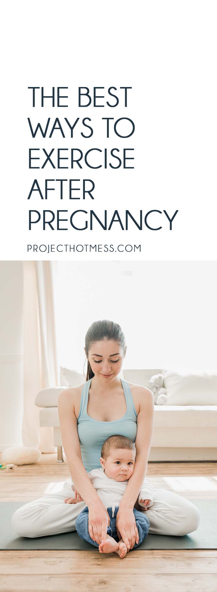 Having a baby leads to all kinds of body changes, and not all of them leave you feeling too fantastic about yourself. While it might be tempting to go all hardcore to regain your pre-baby body, easing yourself into exercise after pregnancy is by far the best approach and this is how you can do it. #pregnancy #pregnantlife #pregnancyadvice #pregnancyexercise