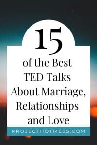 There's a TED Talk to cover just about every topic, so of course, I turned to TED Talks about marriage to find out more about marriage, relationships, love and everything in between. These are some of the best TED Talks I found, each bringing something unique and interesting.