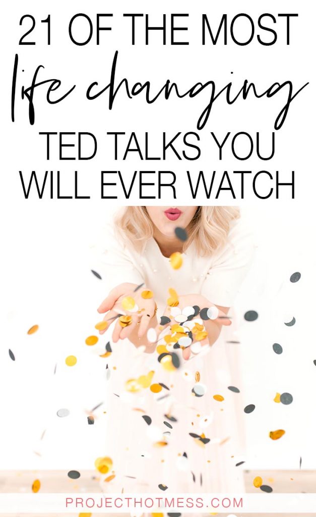 TED Talks can inspire and motivate you, but amazing TED Talks can change your life. These are some of the most life changing TED Talks you will ever watch, covering all areas of your life. If you're looking for some self improvement, personal development, or just want to work on a better version of you, these TED Talks will help inspire you and challenge your way of thinking.