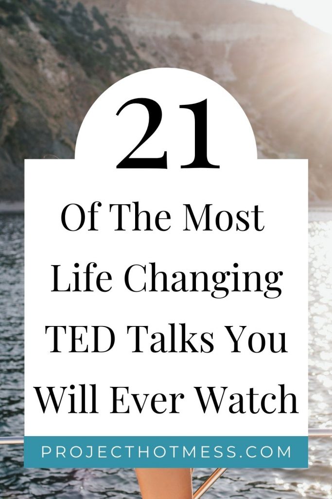 TED Talks can inspire and motivate you, but amazing TED Talks can change your life. These are some of the most life changing TED Talks you will ever watch, covering all areas of your life. If you're looking for some self improvement, personal development, or just want to work on a better version of you, these TED Talks will help inspire you and challenge your way of thinking.