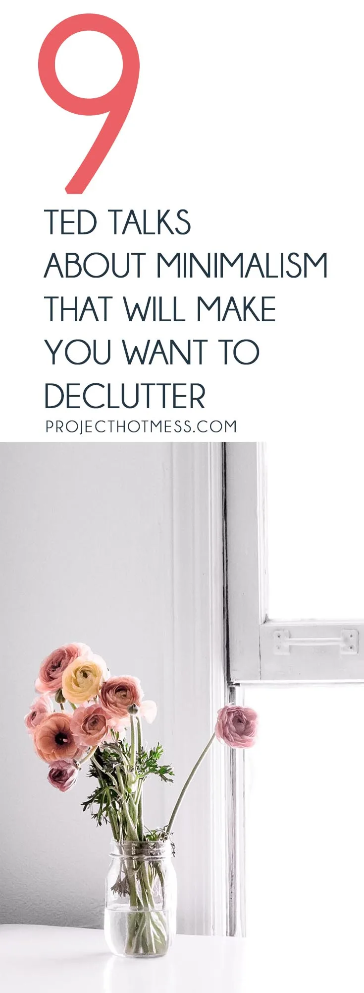 Need some decluttering inspiration to get your minimalist lifestyle going? These TED Talks about minimalism will make you want to declutter and simplify your home and your life right now. 