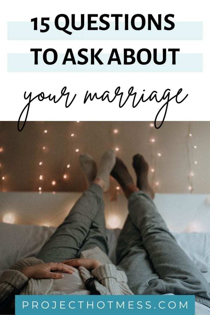 Want to spark off some conversations with your husband and have some deep and meaningful chats? Why not use these 15 questions to ask your husband about your marriage as a starting point and some inspiration? And it's a great date night idea too!