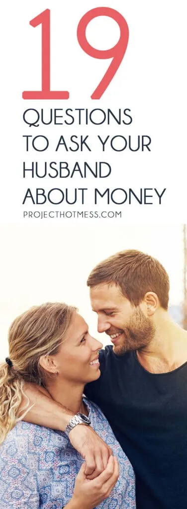 Do you hate talking about money? One of the best ways to get comfortable talking about money is to just do it! Whether you're in this boat or if you just want to talk to your husband more about your finances, these questions to ask your husband about money will have you covered.