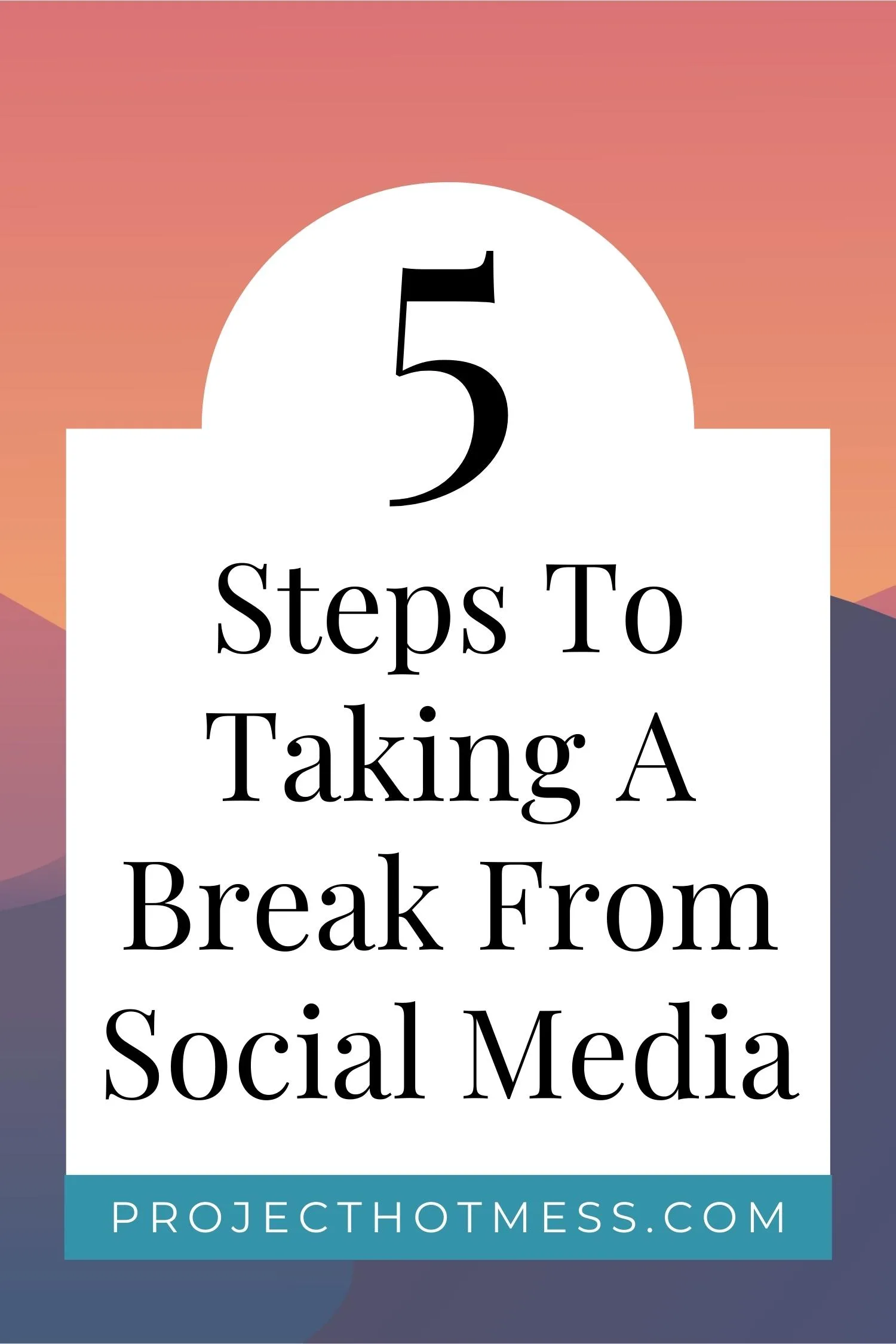Have you decided it's time to take a break from social media but you're just not sure how to do it? Do you cut all ties or gradually reduce your time? Here's our guide to taking a break from social media the easy way.