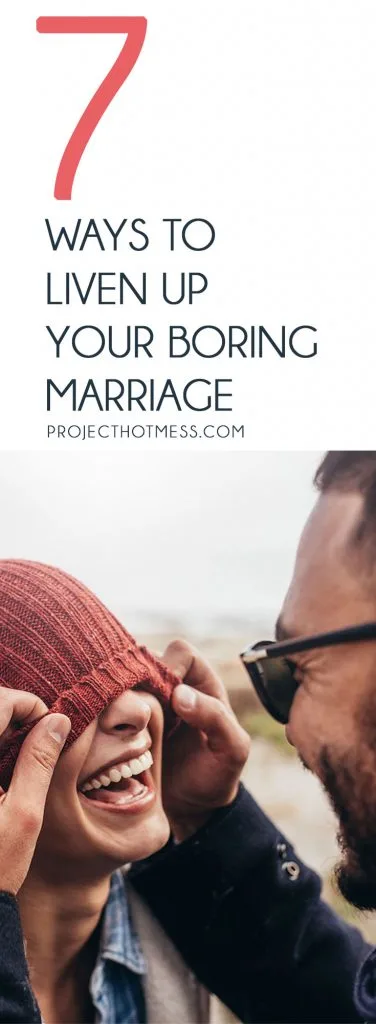 Feeling a little stuck in a boring marriage? You're not alone. So often we hear of couples who feel like they are in a rut, or that the spark of their marriage is gone. But that doesn't mean it has to stay like that, and it certainly doesn't mean you can't still have fun and excitement in your relationship. So if you're feeling stuck and not sure what to do, here are 7 ways to liven up a boring marriage and get that spark of excitement back!