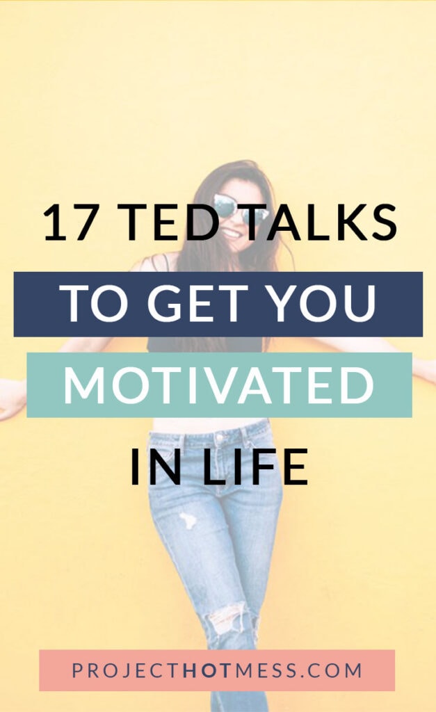 These are the best TED Talks to get you motivated in life, inspire you to take action and challenge your way of thinking about what you want in your life.