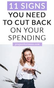 Feel like you've been spending a bit too much money lately? Or perhaps your finances are getting out of control? Here are 11 signs you need to cut back on your spending and stop yourself from getting into debt.