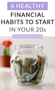 While you may not want to spend your twenties saving for a downpayment on a house (and that's totally okay) there are some financial habits to start in your twenties you should consider, in order to set yourself up for financial success. and to really understand your personal finances.
