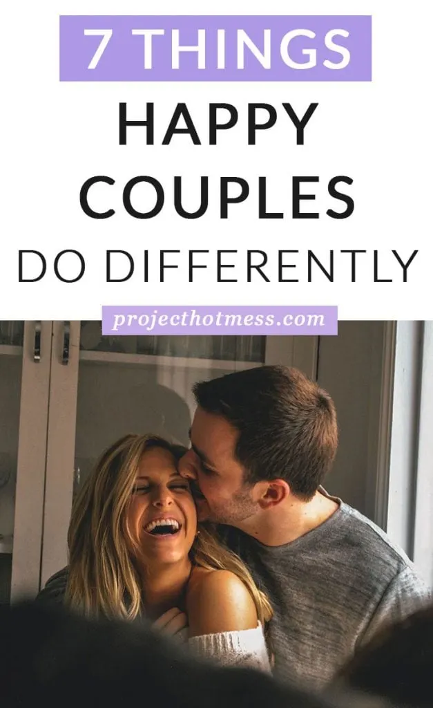 When you're in a happy relationship, you know you've got something special. There are certain things happy couples do differently, habits they create and things they do that make them stand out. These are some of the things that happy couples do differently.