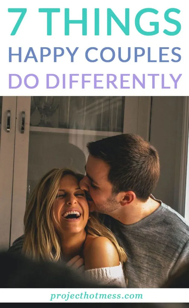 When you're in a happy relationship, you know you've got something special. There are certain things happy couples do differently, habits they create and things they do that make them stand out. These are some of the things that happy couples do differently.