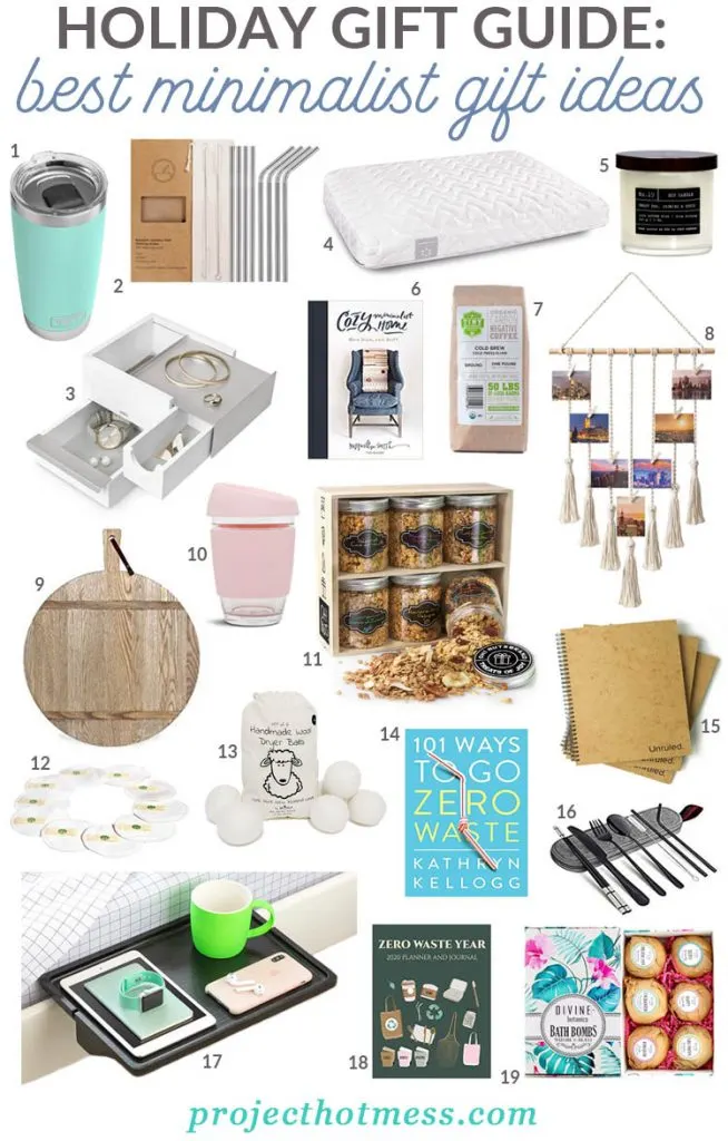 Buying gifts for a minimalist can be a challenge. We have you covered with these gift ideas for minimalists that are low impact, practical and thoughtful.