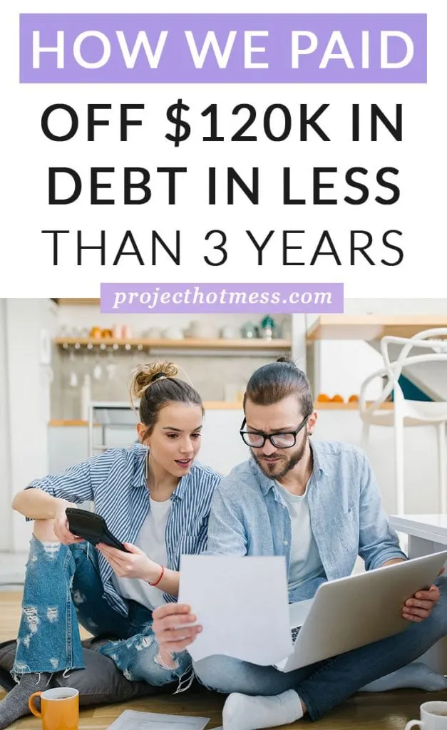 Feel like you don't even know where to start paying off your debt? We paid off $120k in debt in less than 3 years. Use these debt payment tips to see how.