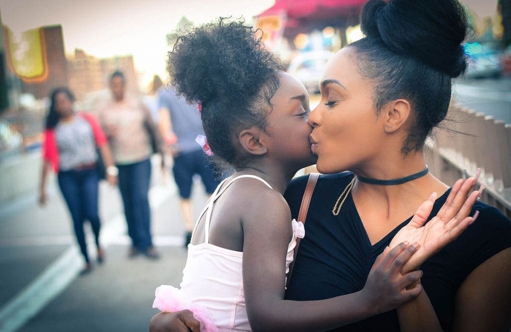 Creating a positive relationship with your kids doesn't have to be complicated. Use these simple actions you can do every day, to help create a positive relationship with your kids and help you feel less stress and happier as a mom too.