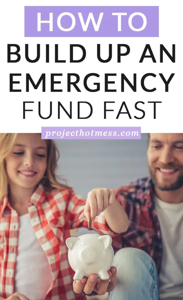 We hear over and over again that we need to have an emergency fund, but what is that? And how on earth do you build up an emergency fund fast if you're starting from scratch? This is how.