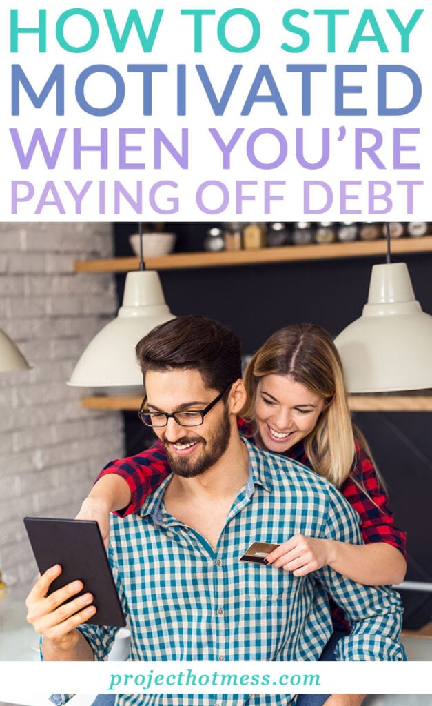 When paying off debt, motivation is key, which isn't always easy to have. Here's how you can stay motivated when you're paying off your debt, keep your financial goal in mind, and become debt free sooner.
