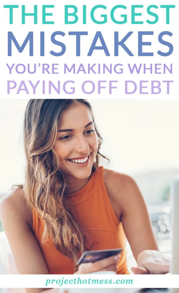 It's easy to make mistakes when you start paying off debt, but these can stop you from achieving your financial goals. Stop making these big financial mistakes today and pay off your debt sooner.