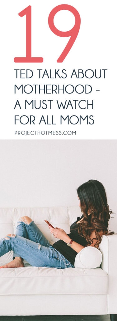 Motherhood can leave you feeling lonely, vulnerable, and out of your depth. These TED Talks will help you realize you're not alone and challenge the way we think about motherhood and mothers.