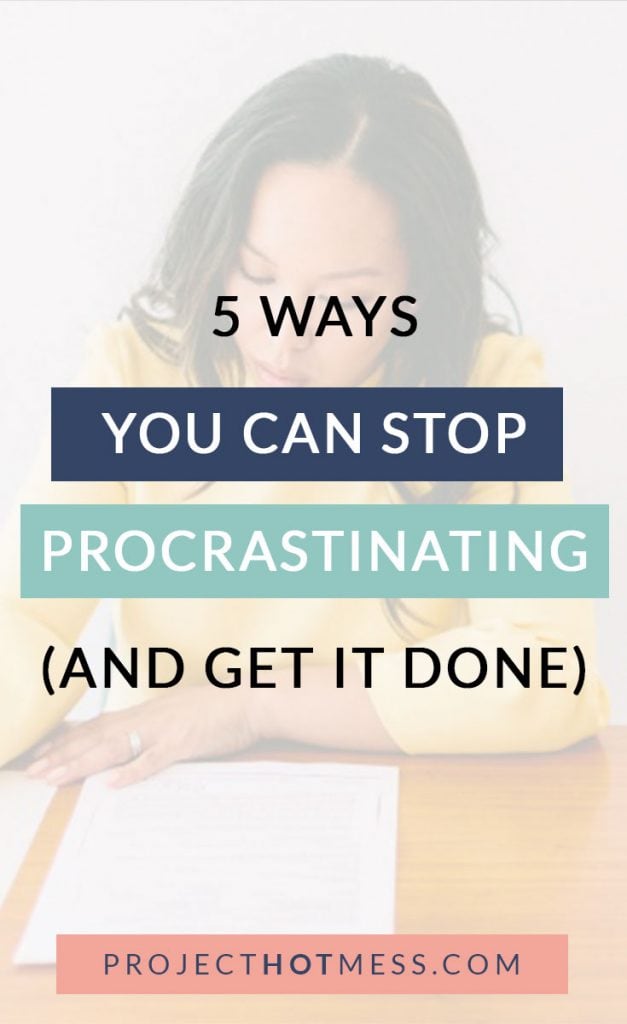 Procrastinating is something we all do, but the ability to stop procrastinating and get it done is a skill we should all learn. Here are some ways you can stop procrastinating today and be more productive.
