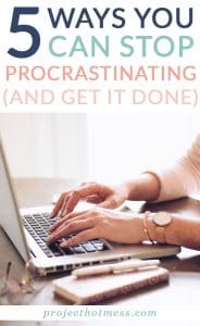 Procrastinating is something we all do, but the ability to stop procrastinating and get it done is a skill we should all learn. Here are some ways you can stop procrastinating today and be more productive.