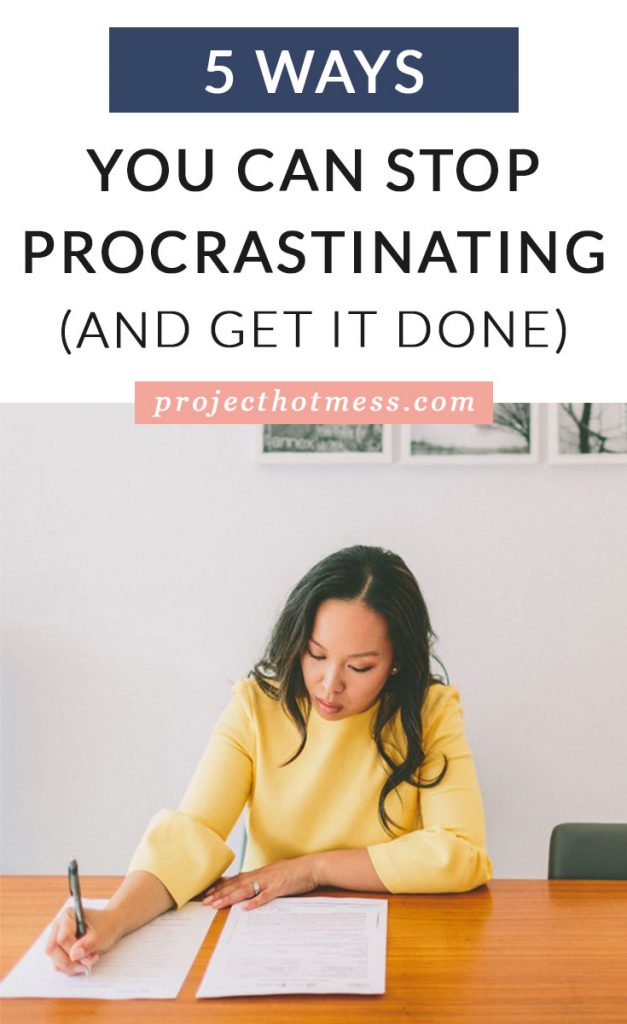 Procrastinating is something we all do, but the ability to stop procrastinating and get it done is a skill we should all learn. Here are some ways you can stop procrastinating today and be more productive.