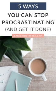 Procrastinating is something we all do, but the ability to stop procrastinating and get it done is a skill we should all learn. Here are some ways you can stop procrastinating today and be more productive.