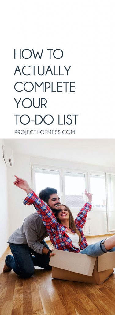 Do you actually complete your to do list each day? Be more productive and feel like you're accomplishing your goals by creating a to do list that works for you and gets finished!