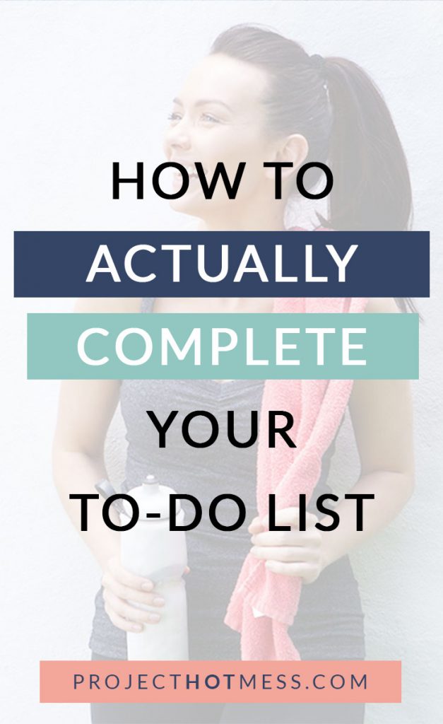 Do you actually complete your to do list each day? Be more productive and feel like you're accomplishing your goals by creating a to do list that works for you and gets finished!