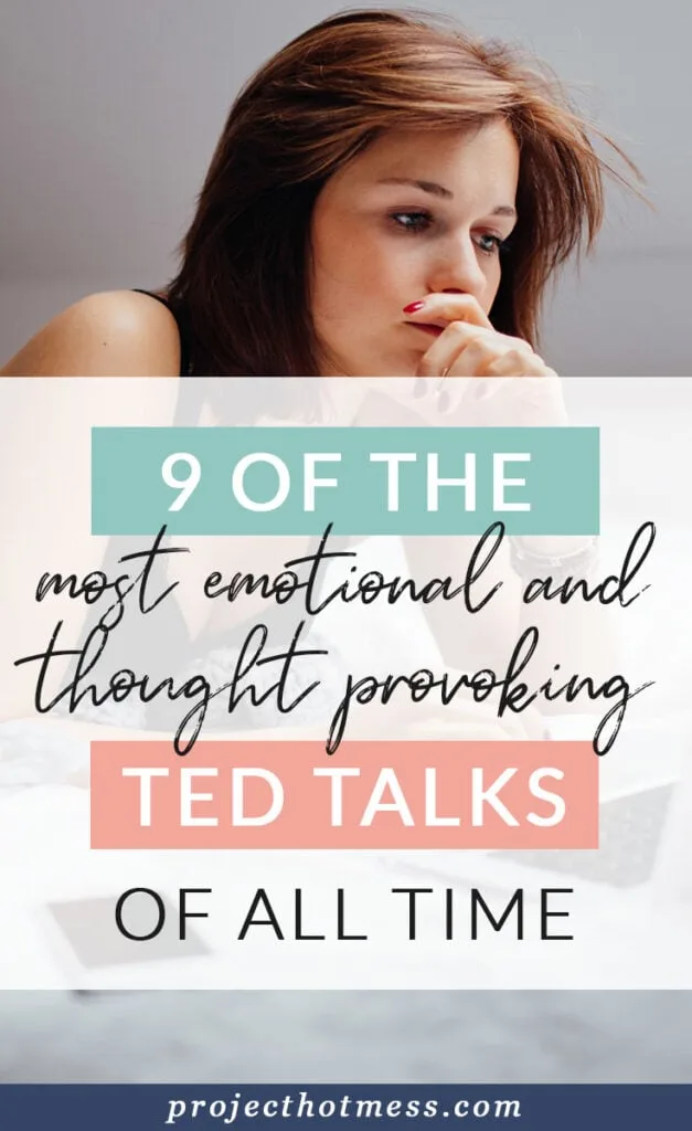 TED Talks are designed to challenge your way of thinking, and some do this far better than others. These are some fo the most emotional and thought provoking TED Talks of all time, ones that will make you sit back and see the world from a different angle, and maybe even make you tear up.