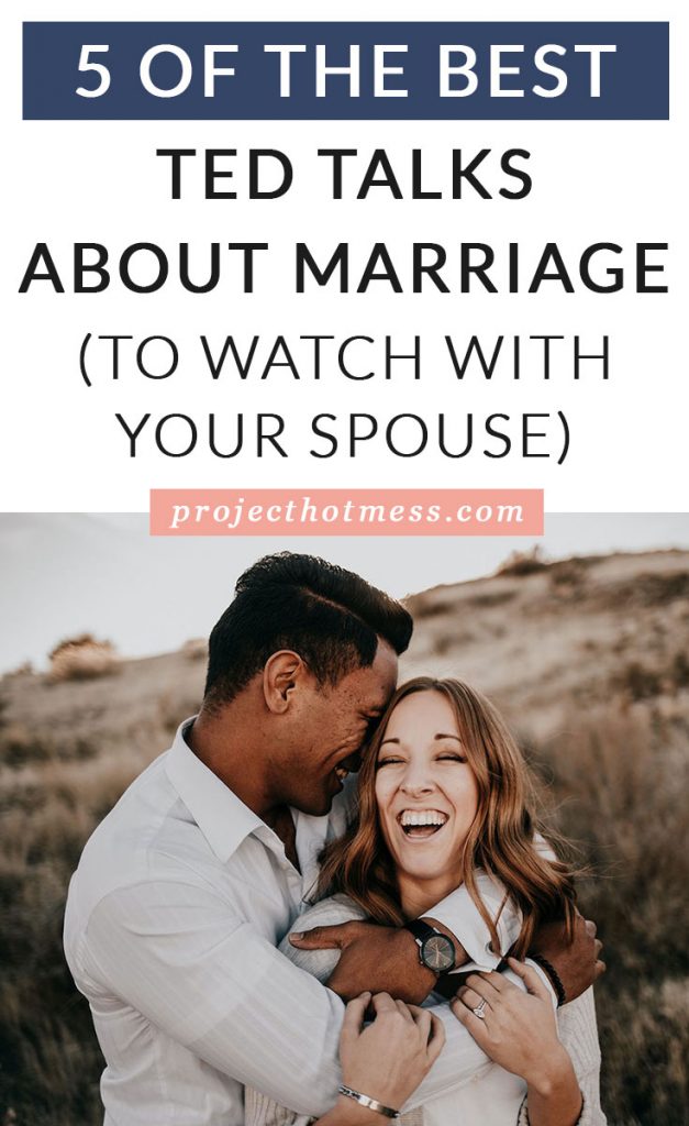 Do you love TED Talks? I do too, and one topic that I really love watching about is marriage. There is no shortage of TED Talks on marriage, and I've narrowed down the list for you. Here are 5 of the best TED Talks about marriage!