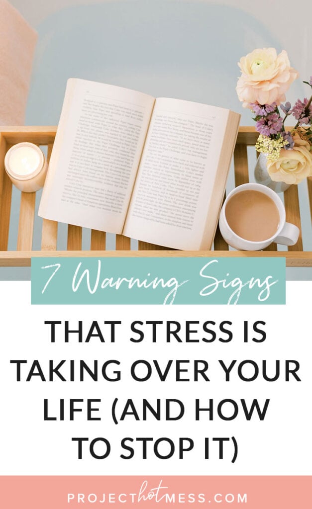 We hear a lot about stress nowadays. The truth is that stress is natural and in some instances positive. So why is it framed as such a bad thing? Because we have too much of it in our modern culture. Too much stress can cause many problems. Here are 7 warning signs that stress is taking over your life and how you can stop it!