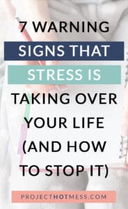 We hear a lot about stress nowadays. The truth is that stress is natural and in some instances positive. So why is it framed as such a bad thing? Because we have too much of it in our modern culture. Too much stress can cause many problems. Here are 7 warning signs that stress is taking over your life and how you can stop it!