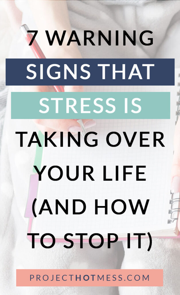We hear a lot about stress nowadays. The truth is that stress is natural and in some instances positive. So why is it framed as such a bad thing? Because we have too much of it in our modern culture. Too much stress can cause many problems. Here are 7 warning signs that stress is taking over your life and how you can stop it!