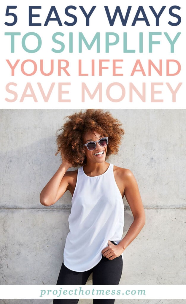 Simplifying your life can help you save money! And not just by making your coffee at home. Use these strategies to help you save more money by living more simple every day.
