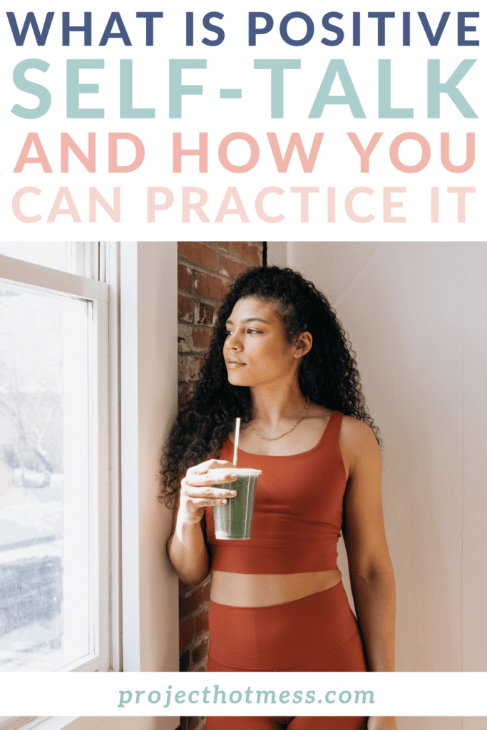 Positive self-talk is a way of reframing our thoughts in a more positive light. It's about speaking to ourselves in a kind and encouraging way, instead of putting ourselves down. Here is more on positive self-talk and how you can practice it for yourself.