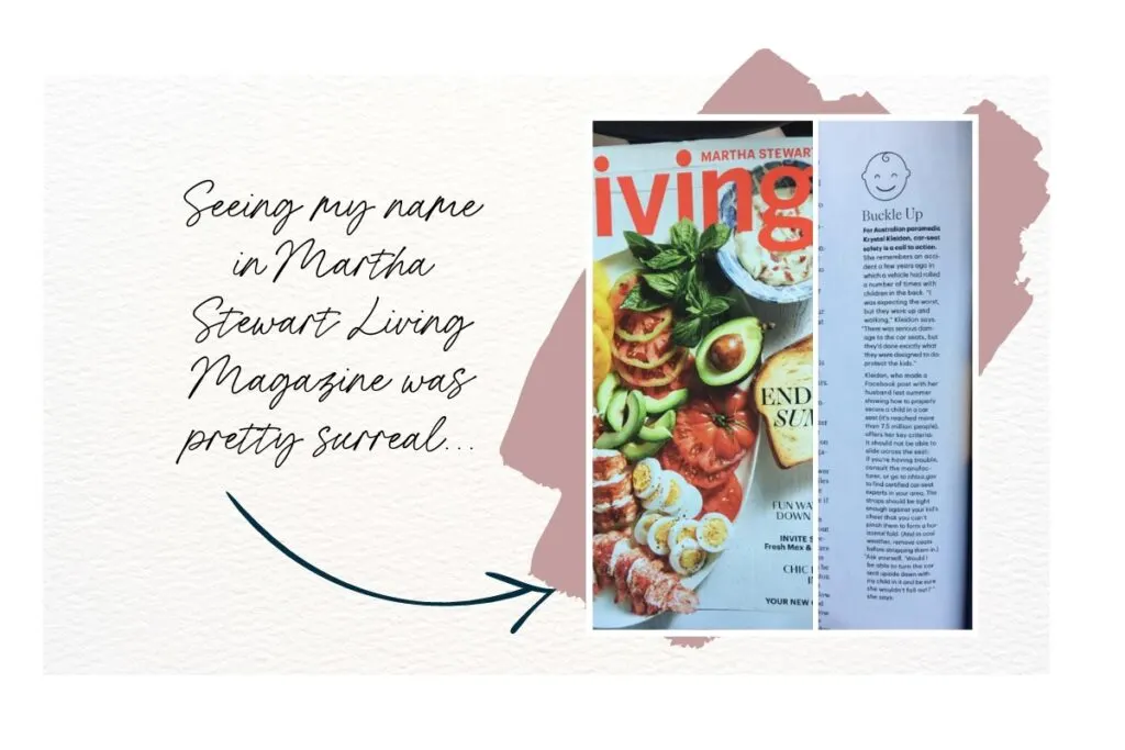 Project Hot Mess and Krystal Kleidon featured in Martha Steward Living Magazine