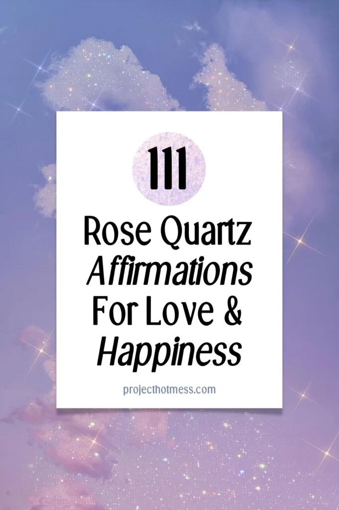 Discover the properties of rose quartz and how they can benefit you. Enhance your heart chakra and bring more peace and tranquility to your life with rose quartz affirmations.